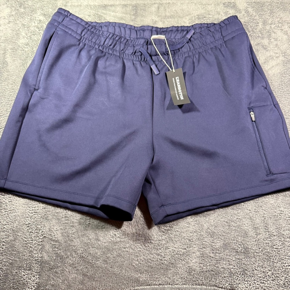Bearbottom Clothing Loft Shorts Navy Blue Mens XXL 5.5 Inseam NWT Athletic Gym